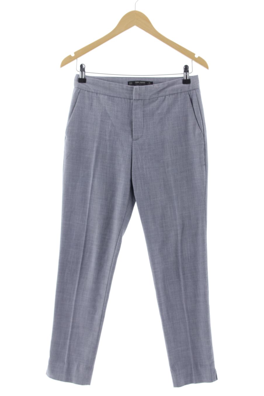Pantalón de Zara de la talla 34, de color azul