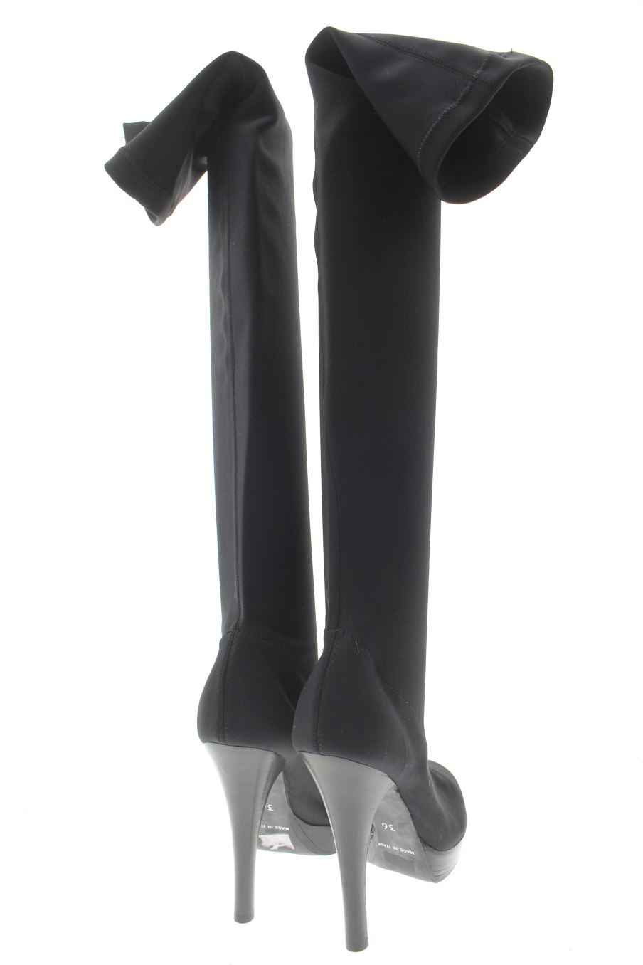 Botas de Michel Klein de la talla 36, de color negro de
