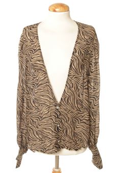 Blouse à manches longues S black island 