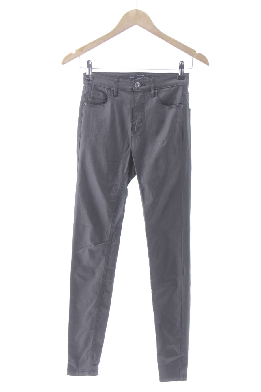 Vaquero de Stradivarius de la talla 34, de color negro de ropa vaquera