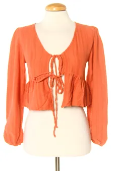 Blusa a maniche lunghe XS Mango, foto 1 di 2