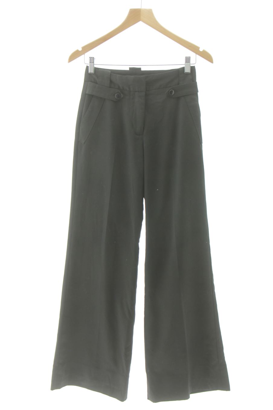 Pantalon Zara de la taille 34, de couleur noir