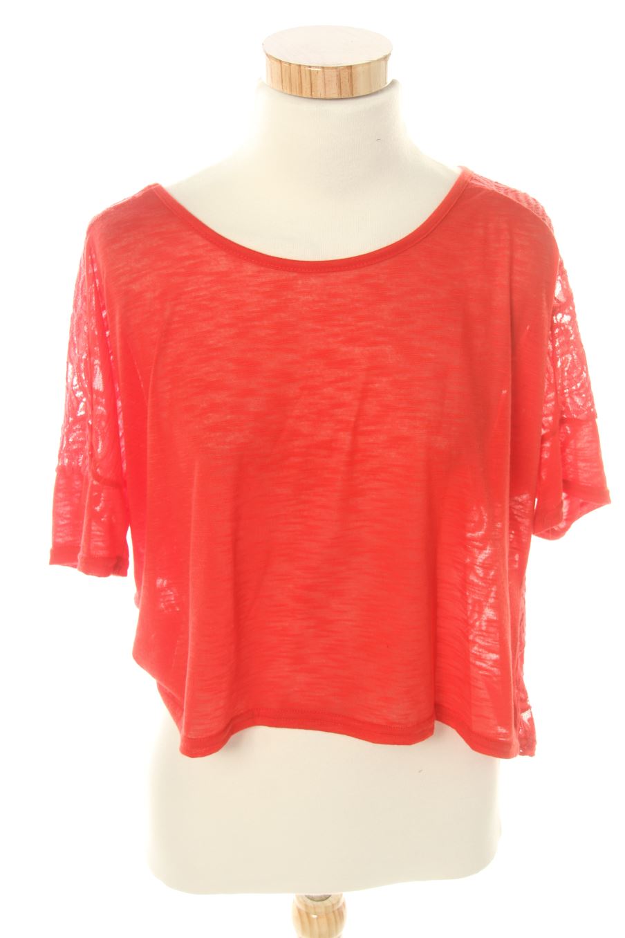 T-shirt Cache cache de la taille S, de couleur orange