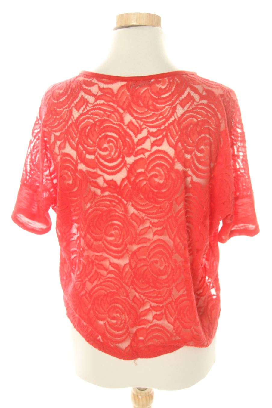 T-shirt Cache cache de la taille S, de couleur orange
