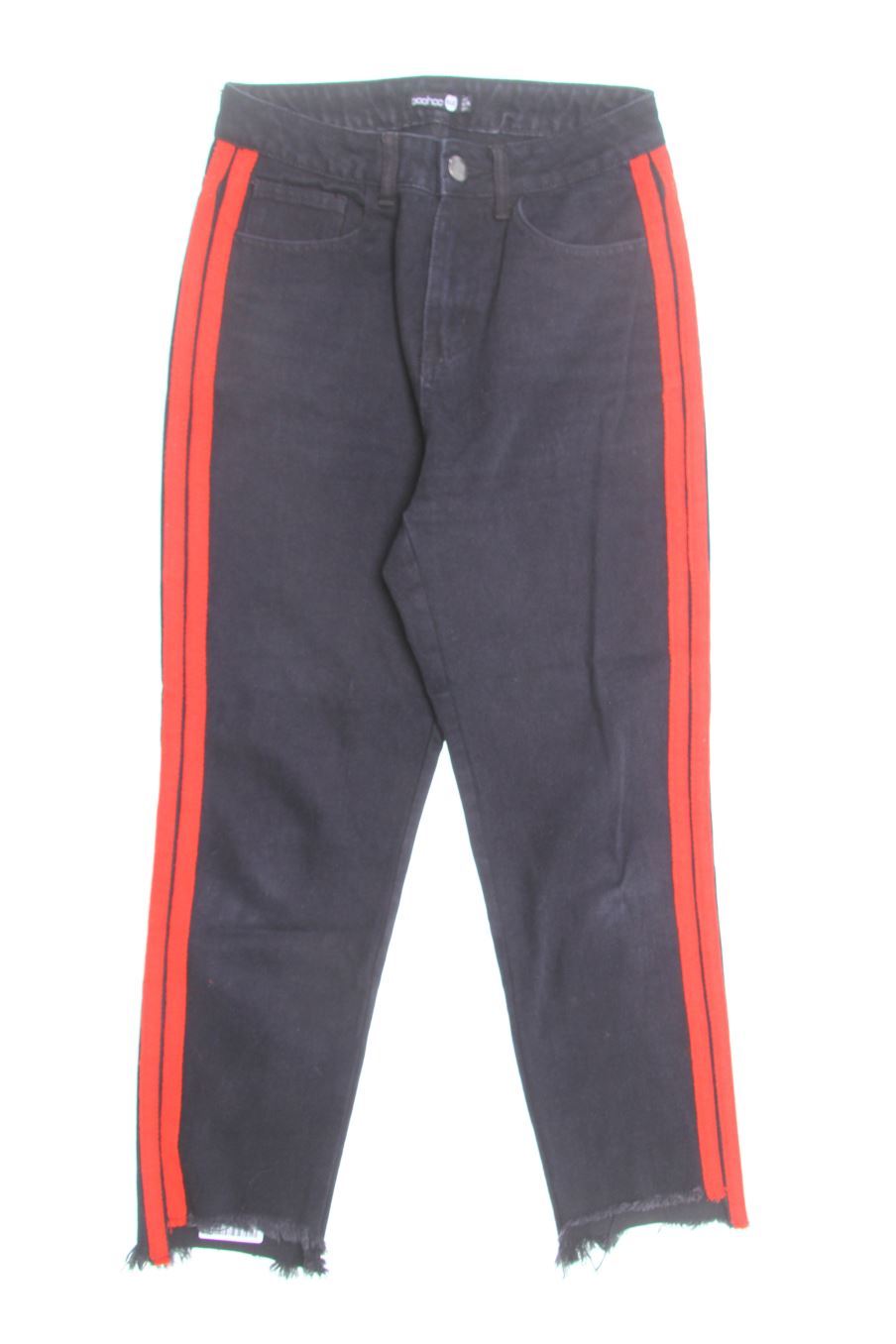 Jeans Boohoo de la taille 36, de couleur noir de denim