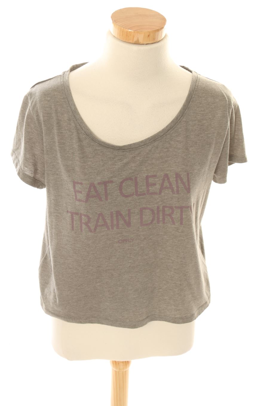 T-shirt Only de la taille S, de couleur gris