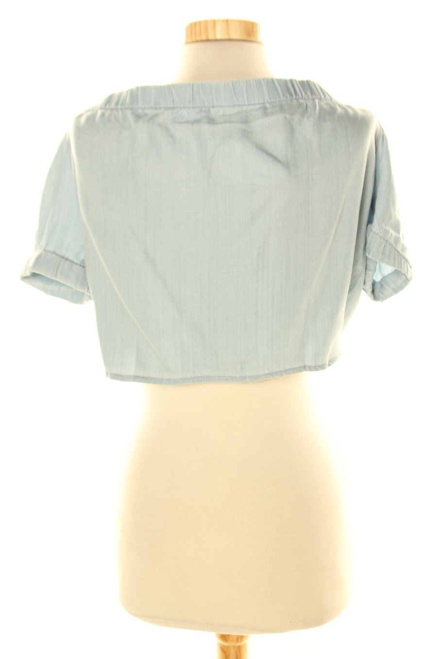 Blouse à manches courtes Guess de la taille M, de couleur bleu