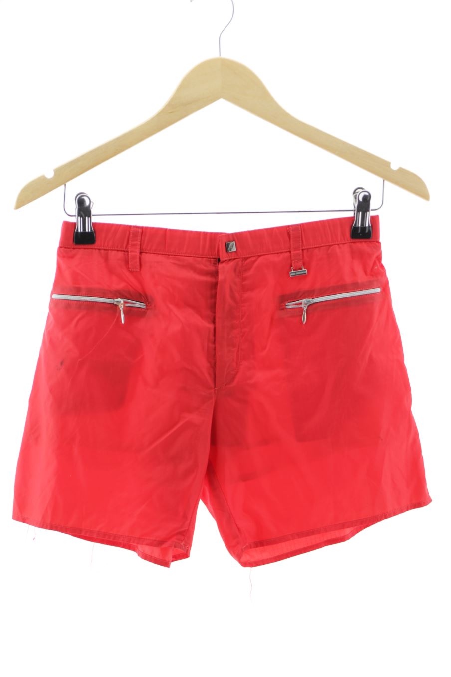 Pantalón corto de MIKE SWEETMAN de la talla S, de color rojo