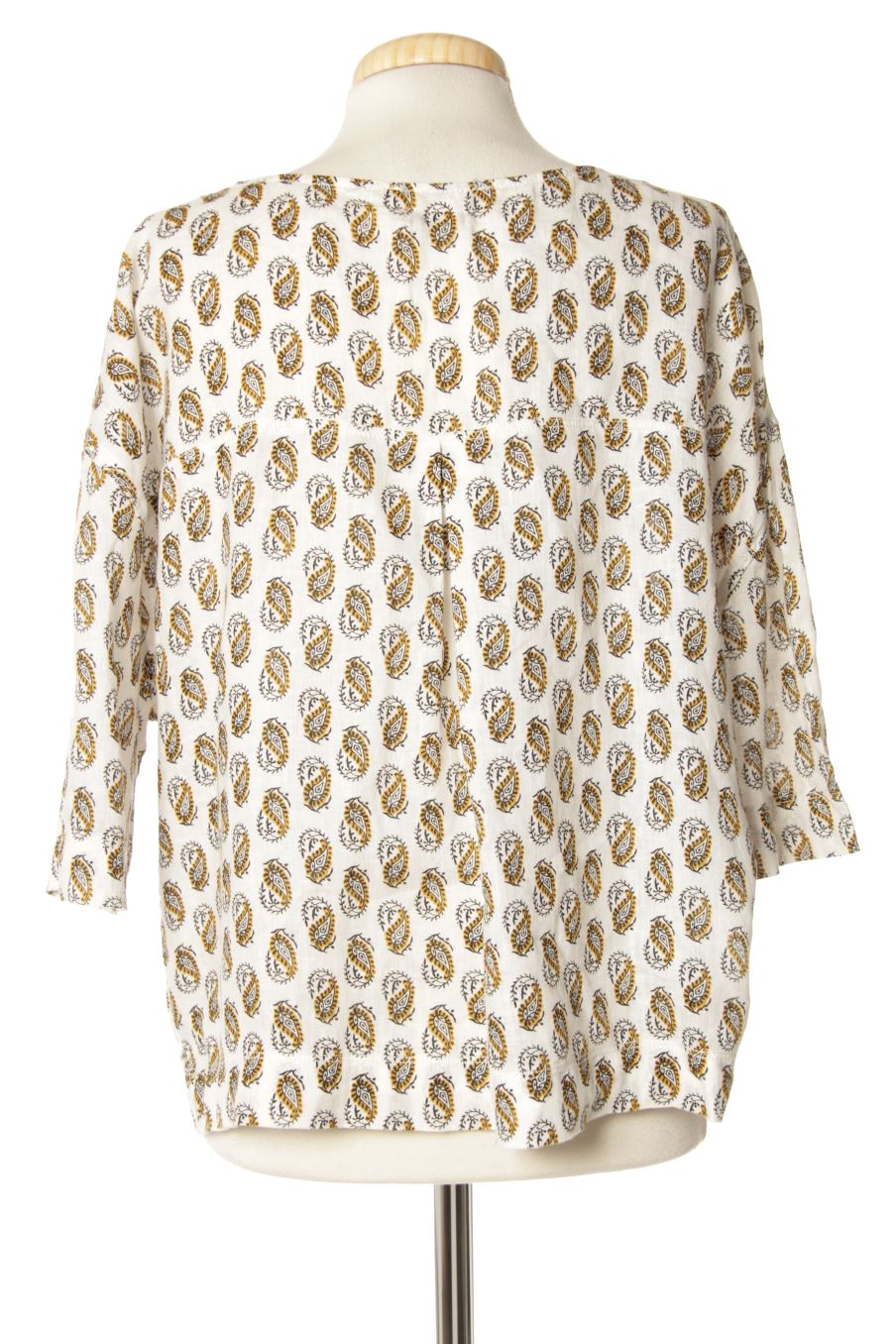 Blusa de manga corta de PERCENTIL de la talla 40, de color estampado