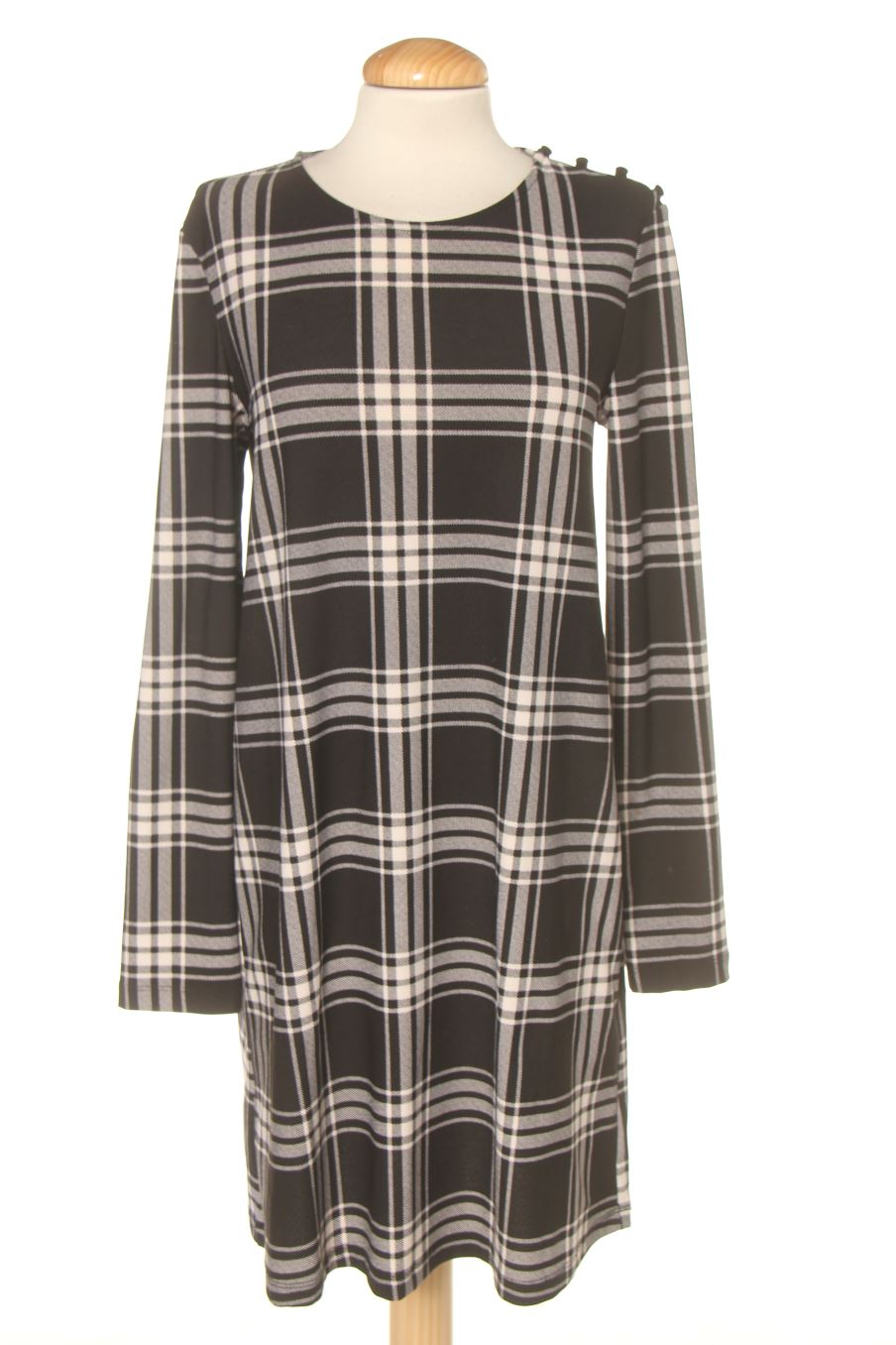 Vestido casual de Mango de la talla S, de color cuadros