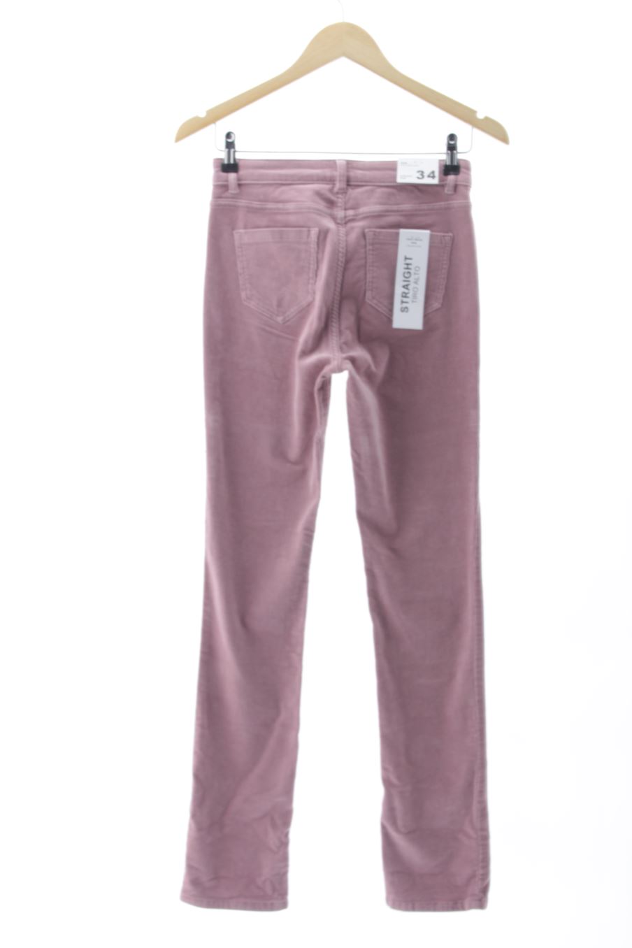 Pantalon Easy wear de la taille 34, de couleur rose