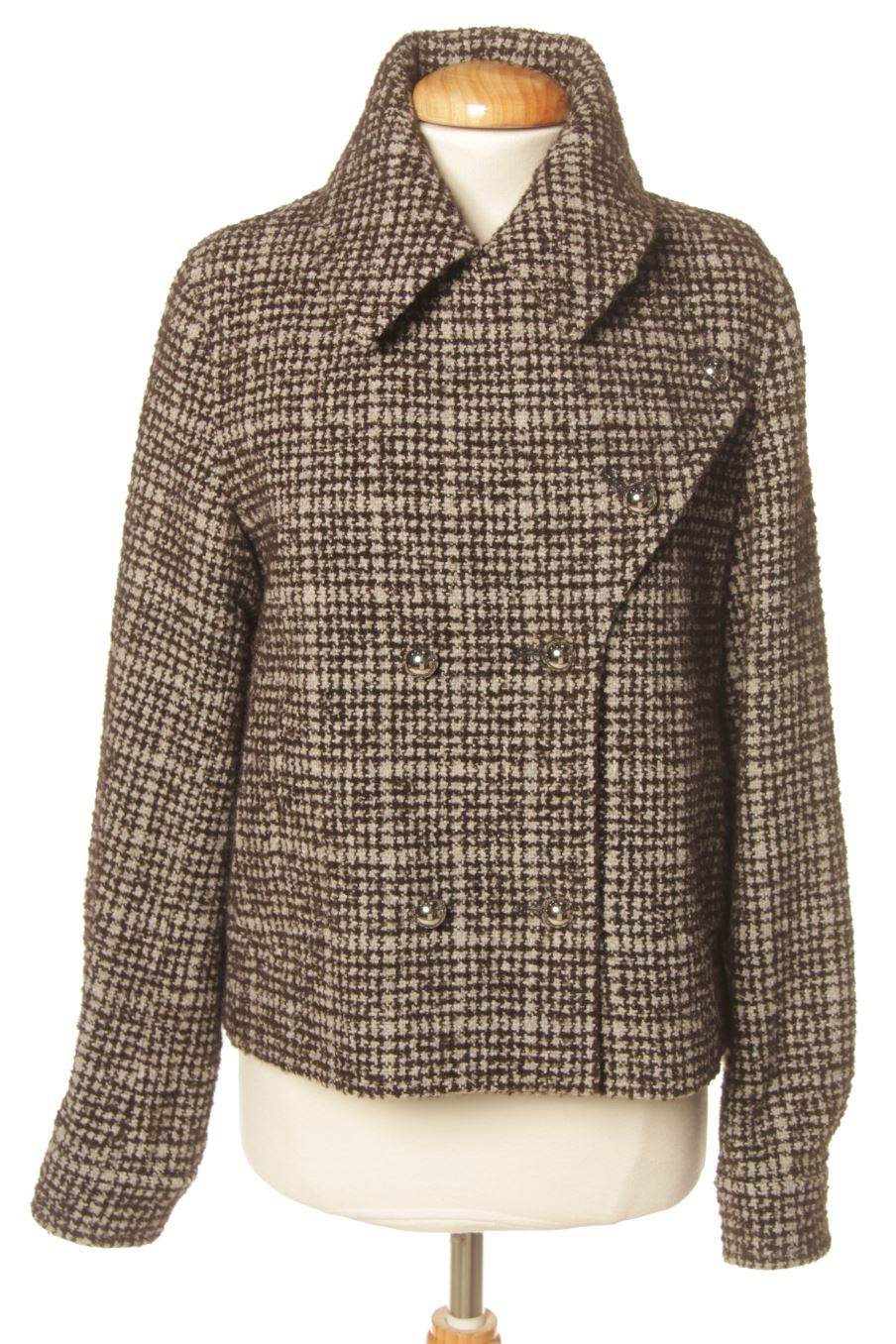 Cazadora de La fée maraboutée de la talla 36, de color cuadros