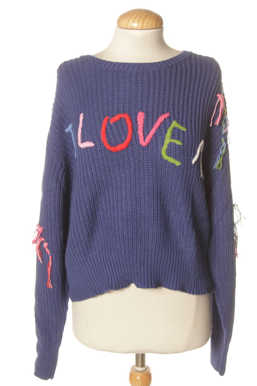 Pull Desigual de la taille M, de couleur bleu