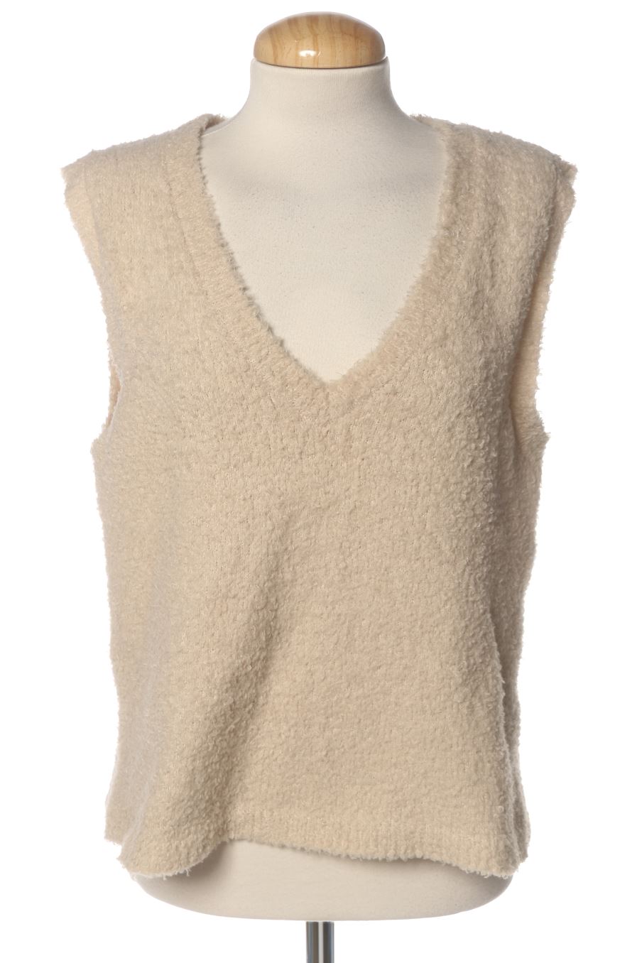 Pull Zara de la taille S, de couleur beige