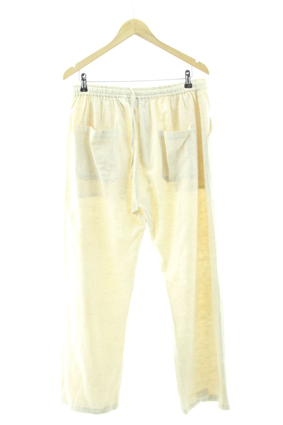 Pantalón Casual de Evolution de la talla L, de color beige
