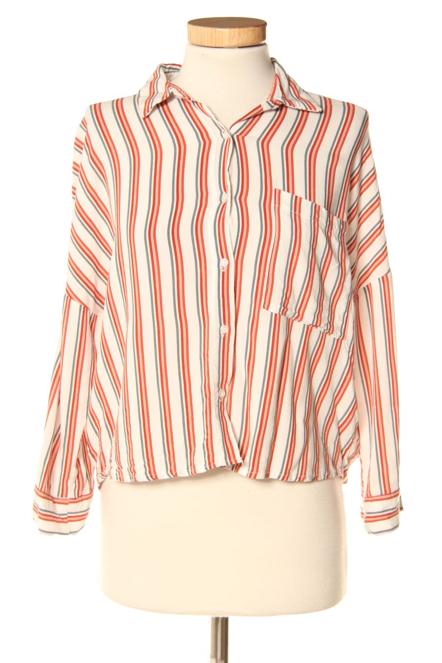 Chemise Pull & Bear de la taille S, de couleur rayures