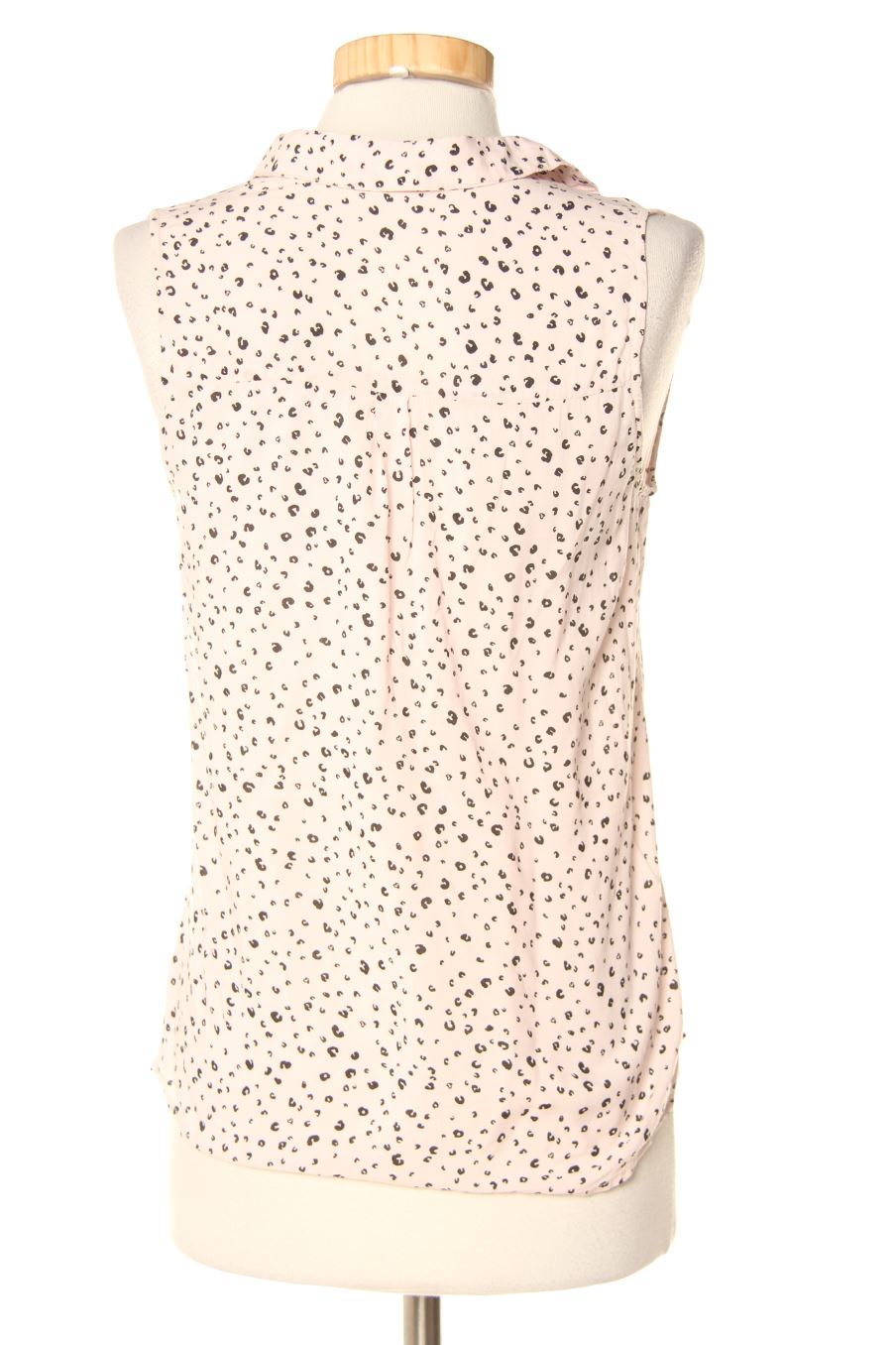 Camisa sin mangas de Pull & Bear de la talla XS, de color animal print