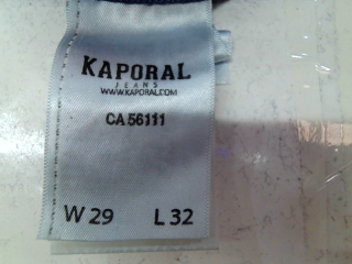 Jeans Kaporal de la taille 38, de couleur bleu de denim