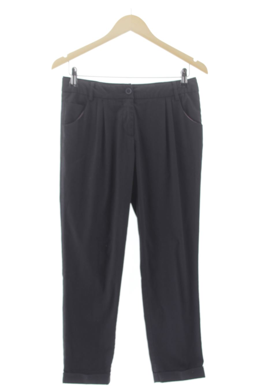 Pantalon Naf Naf de la taille 36, de couleur noir