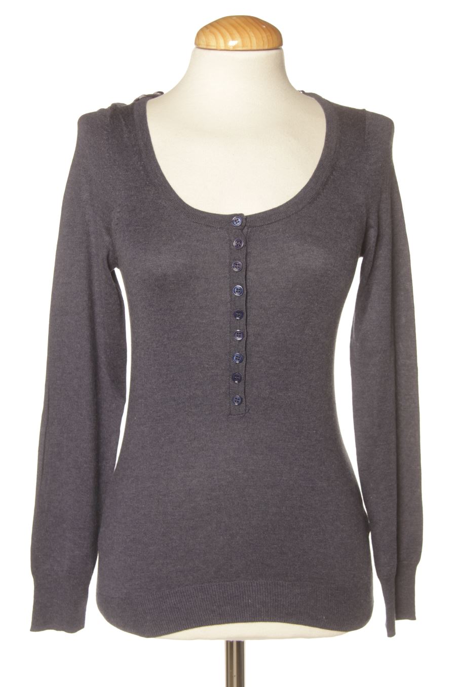 Jersey de Massimo Dutti de la talla S, de color azul marino
