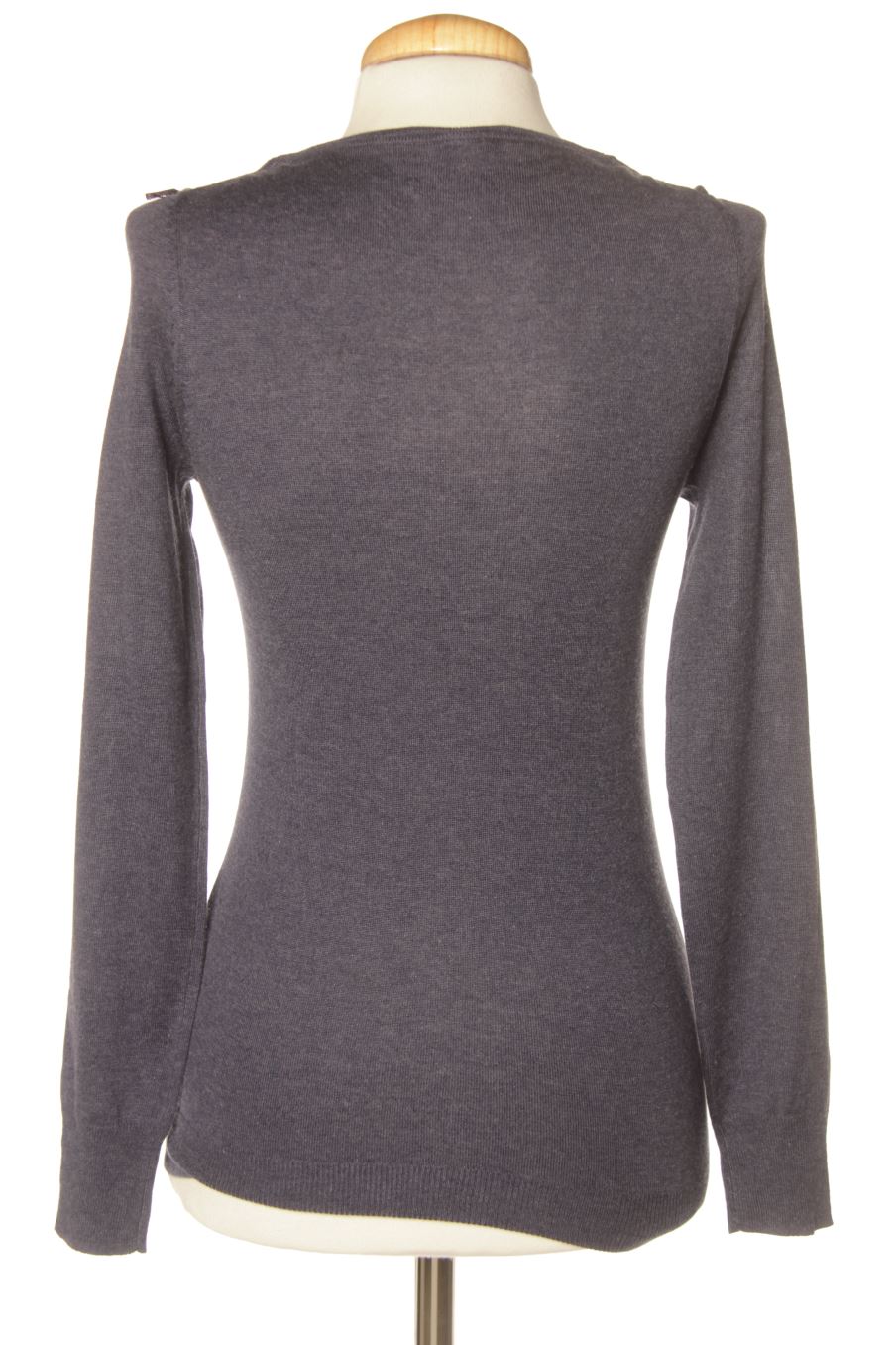 Jersey de Massimo Dutti de la talla S, de color azul marino