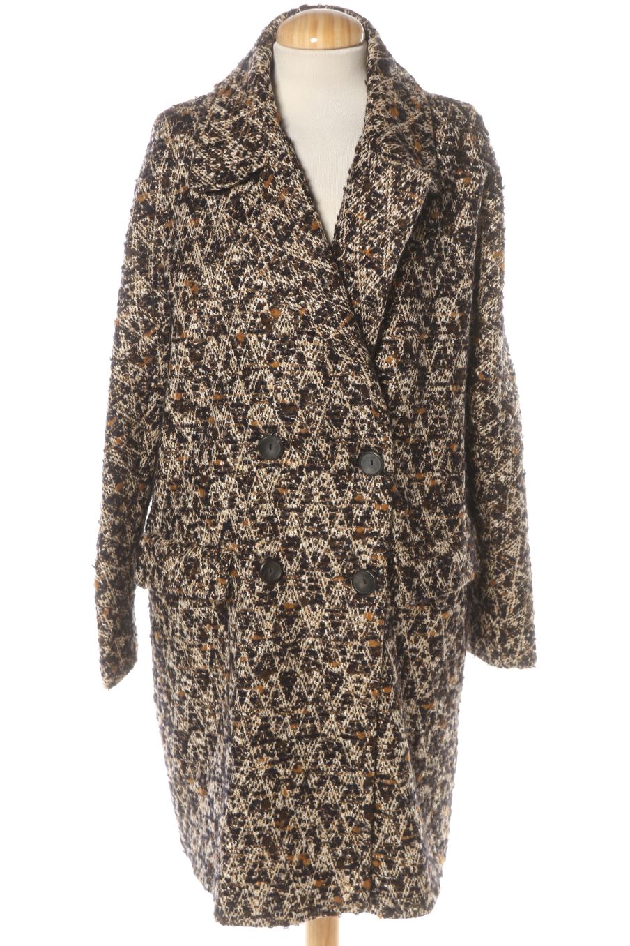 Manteau Zara de la taille L, de couleur imprimés
