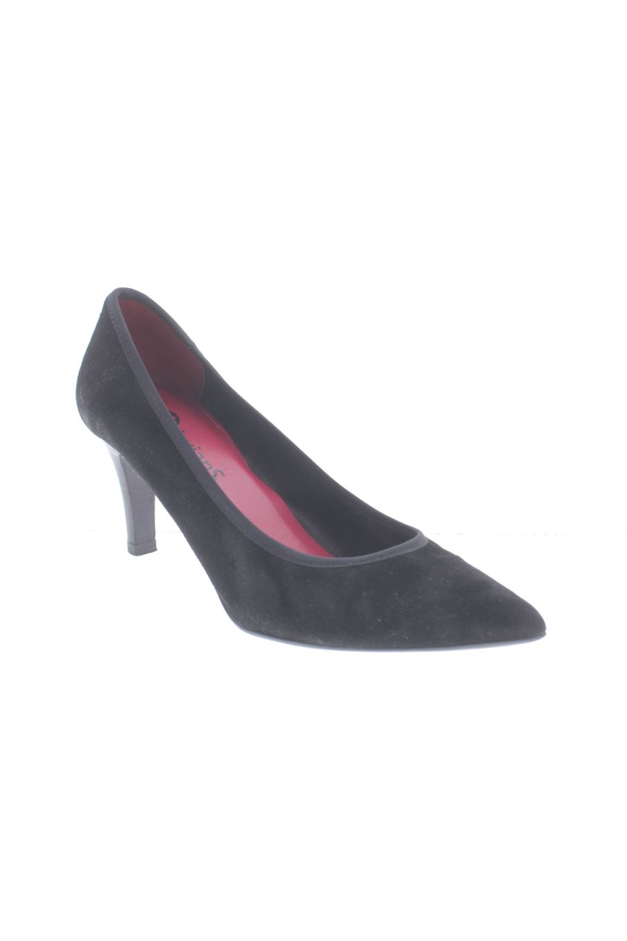 Zapatos de tacon de Lujans de la talla 38, de color nero