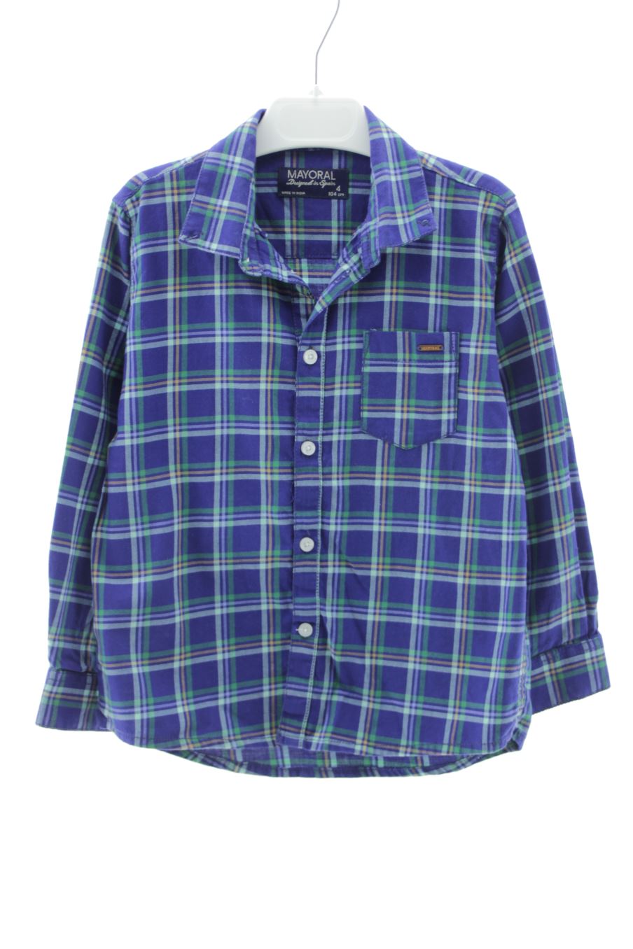Camisa de manga larga de Mayoral de la talla 4 años de segunda mano