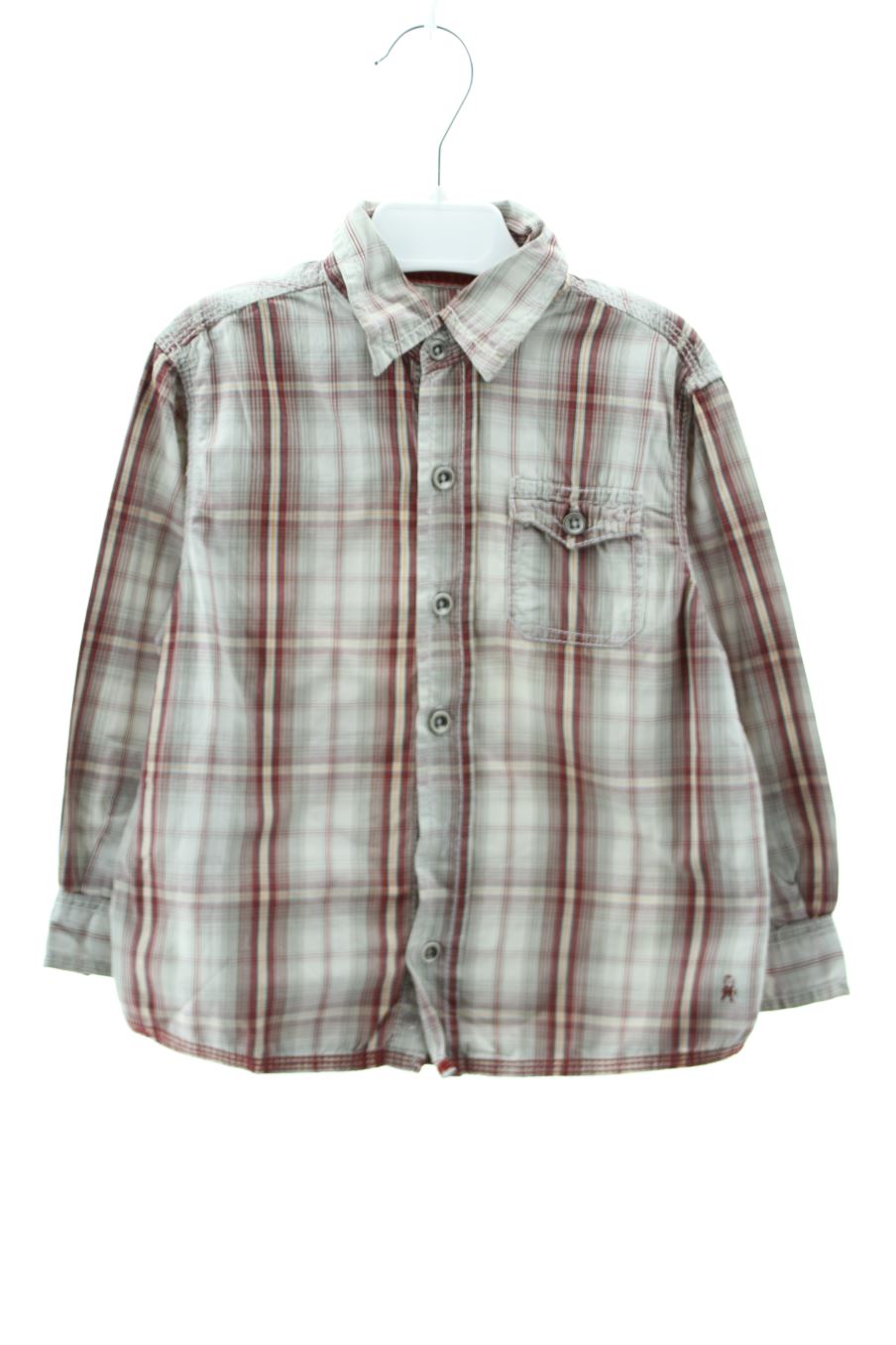 Chemise manches longues Okaidi de la taille 4 ans de seconde main