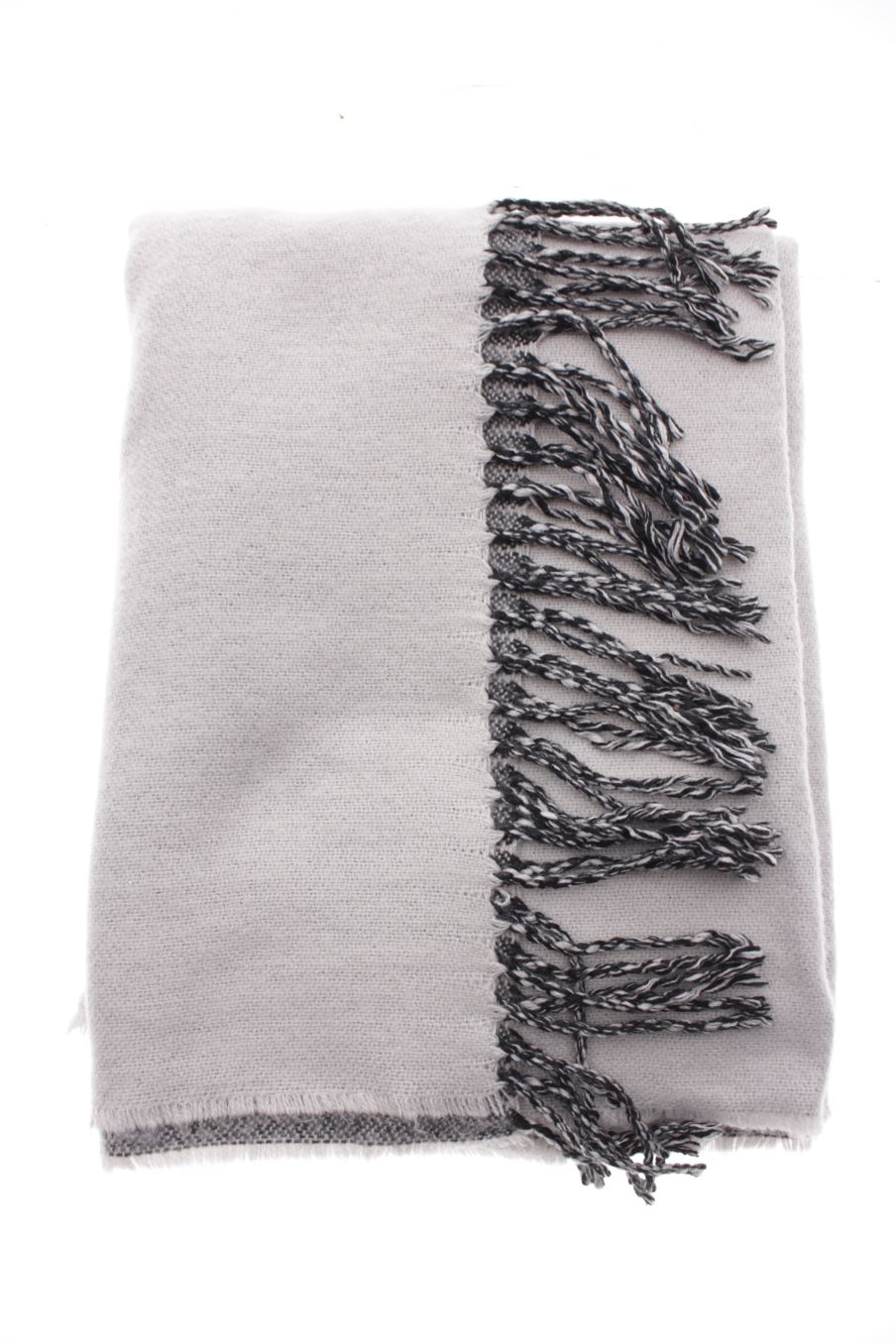 Écharpes H&M de la taille Taille unique, de couleur gris