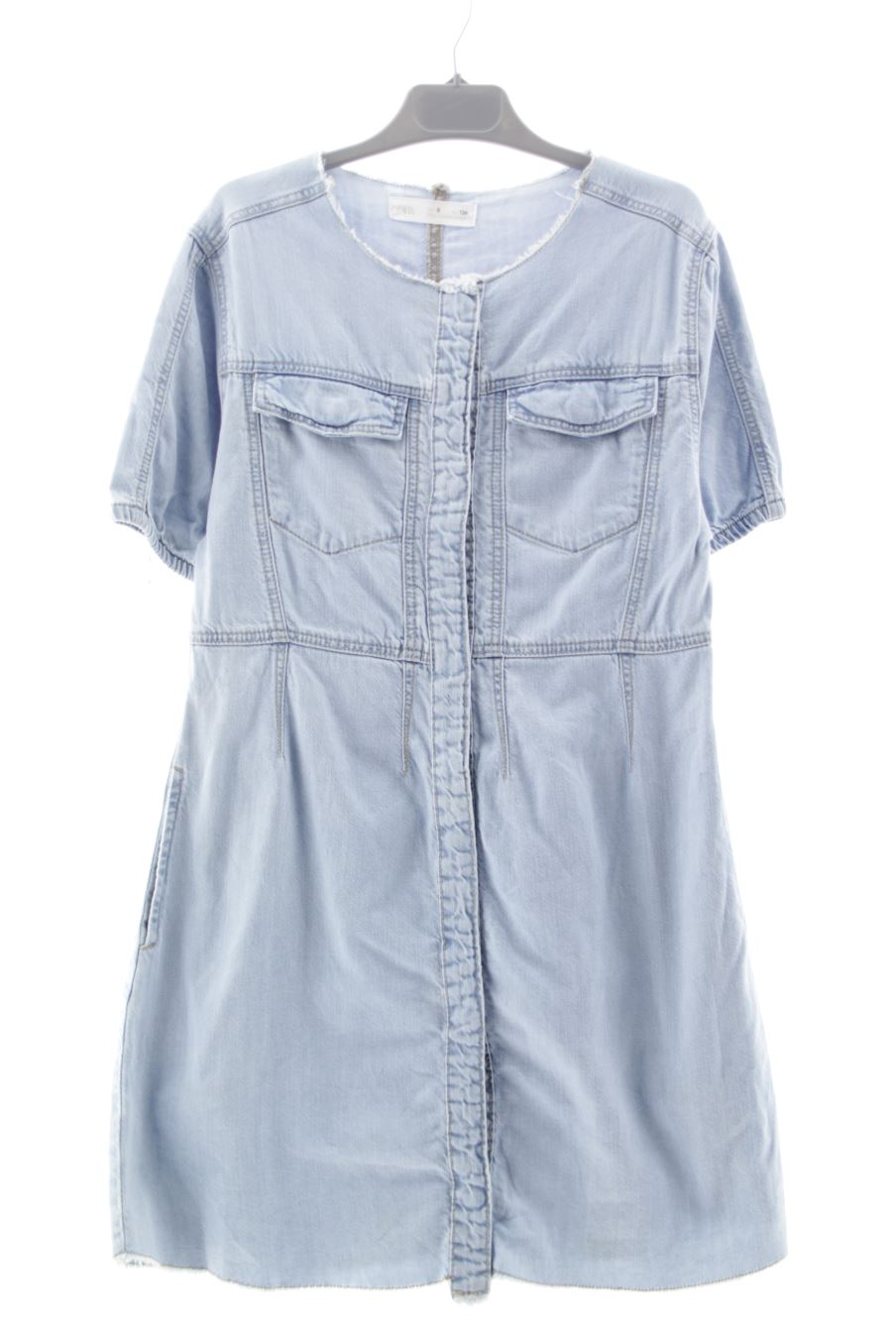 Vestido sport de Zara de la talla 9 años de denim de segunda mano