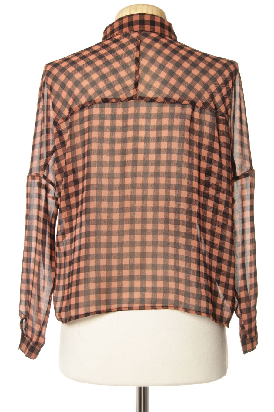 Chemise Bershka de la taille XS, de couleur carreaux