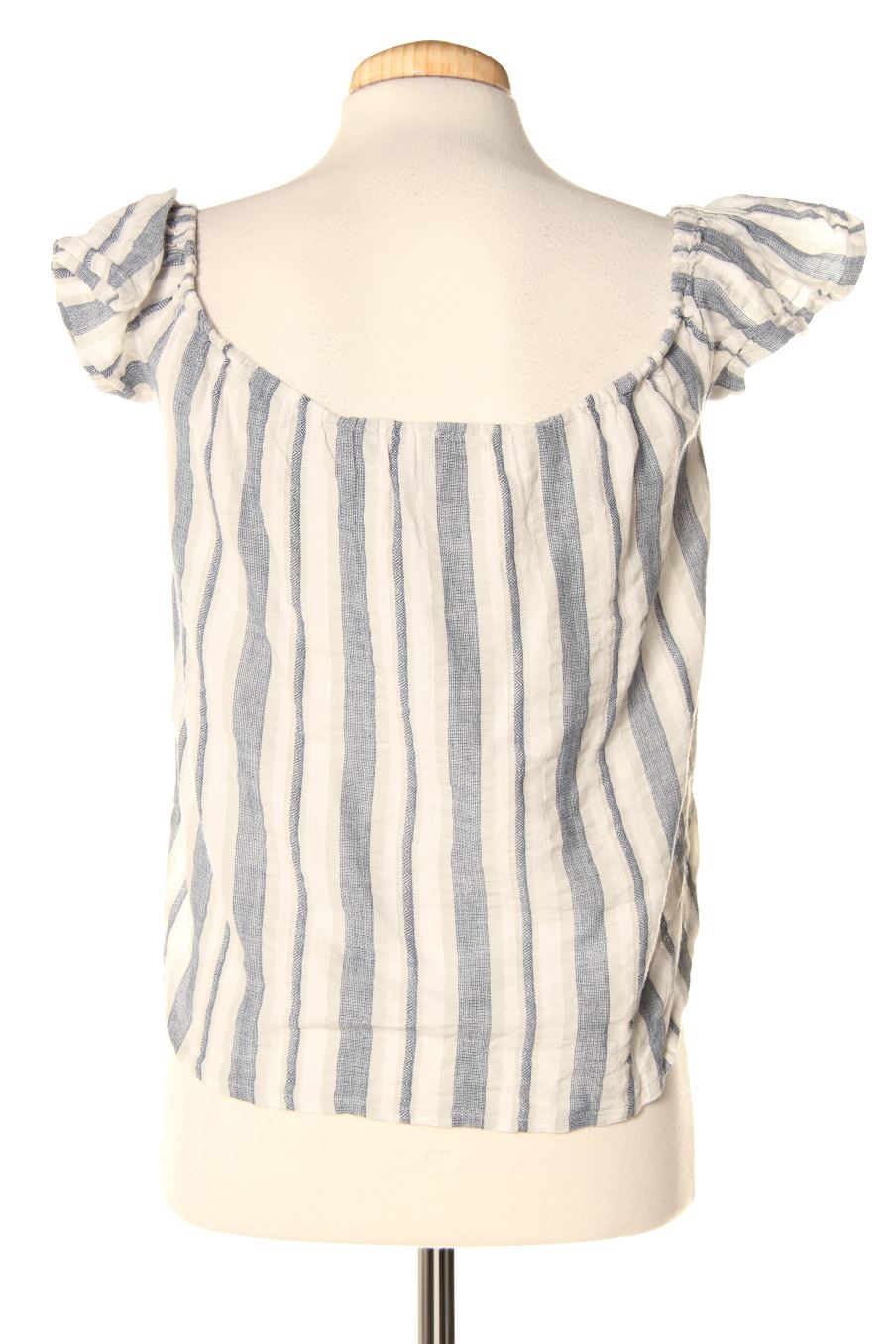 Blusa de manga corta de Easy wear de la talla S, de color rayas