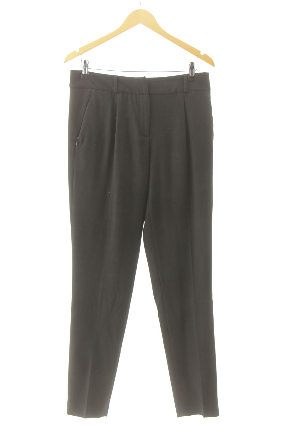 Pantaloni de Massimo Dutti de la talla 40, de color nero
