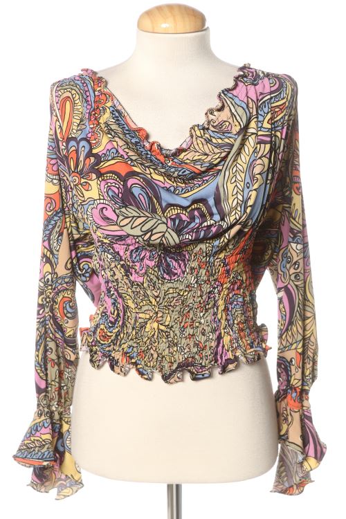 Blouse à manches longues