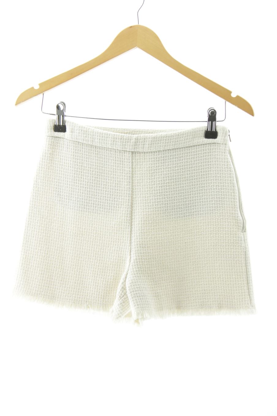 Shorts Mango de la taille 34, de couleur blanc