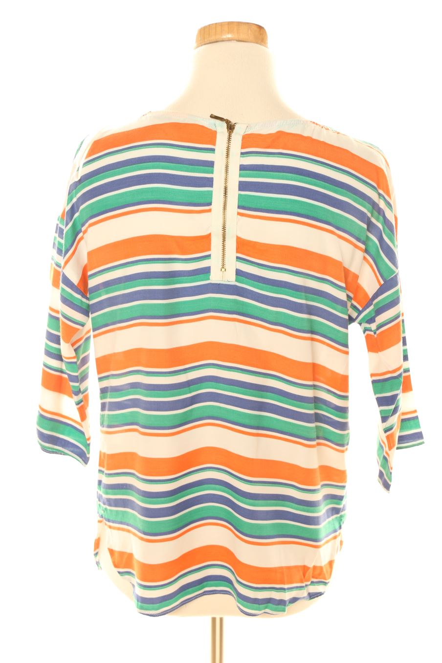 Blouse à manches courtes Zara de la taille XS, de couleur imprimés