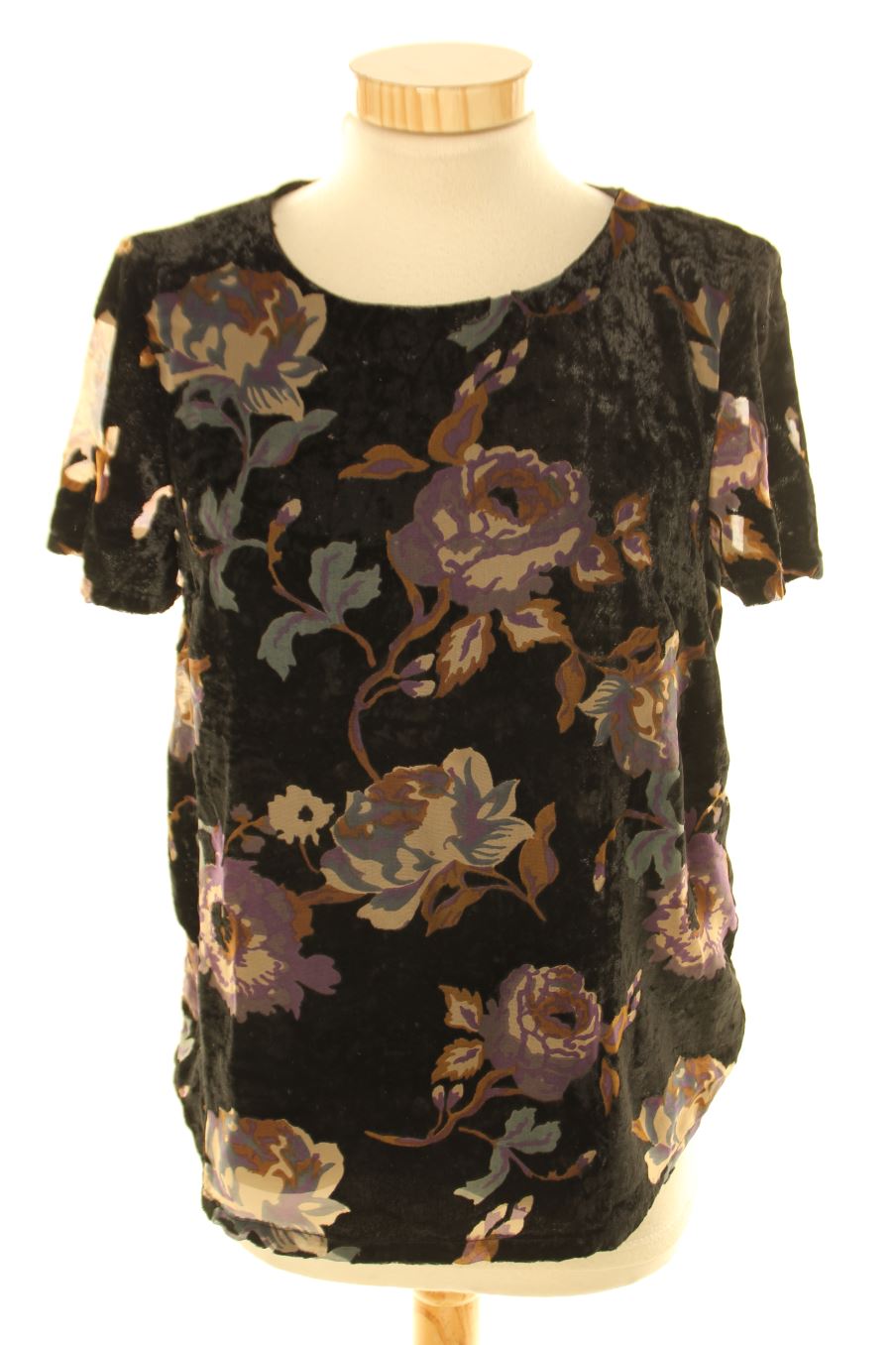 Blouse à manches courtes Vero moda de la taille S, de couleur fleurs de velours