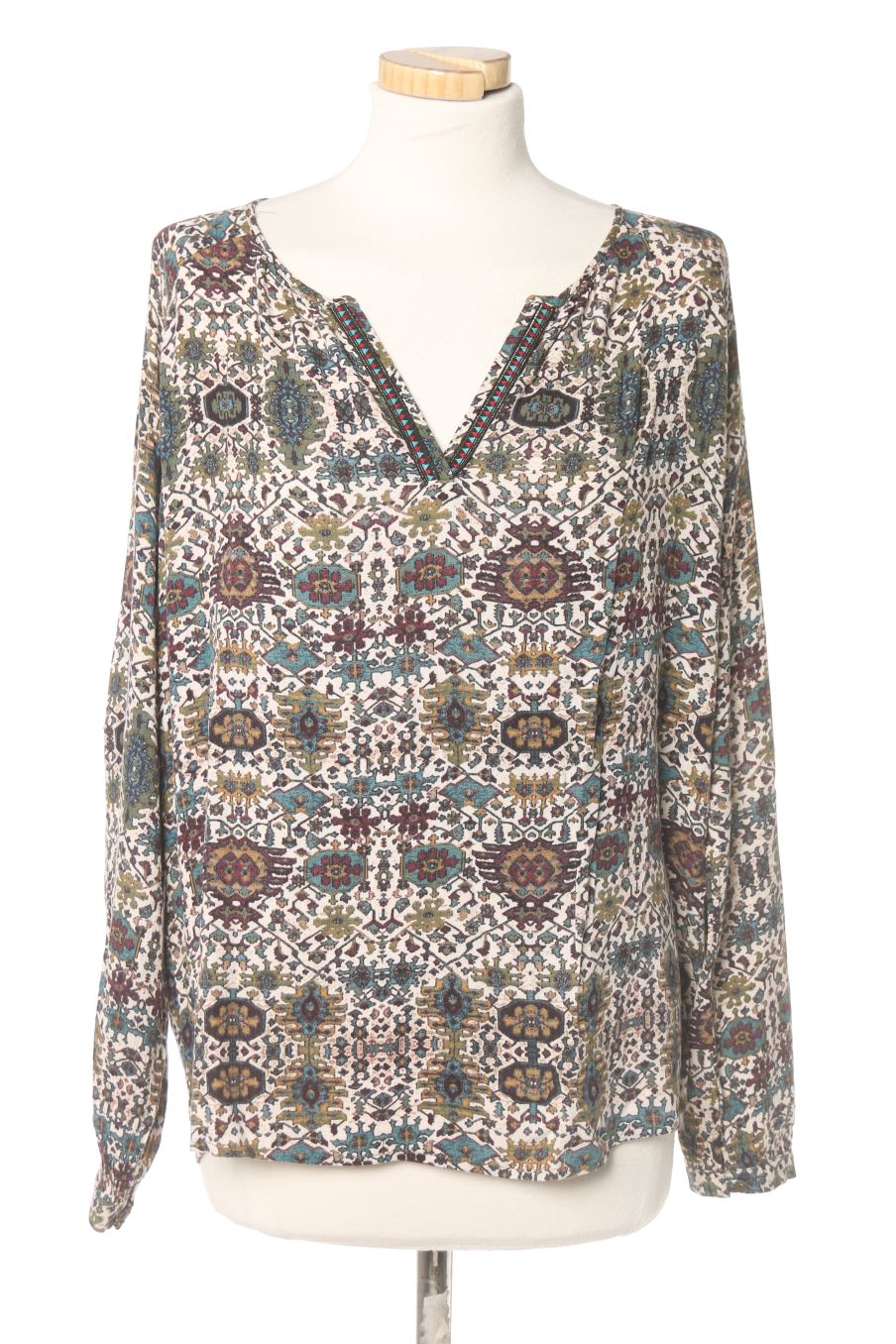 Blouse à manches longues Promod de la taille 38, de couleur imprimés