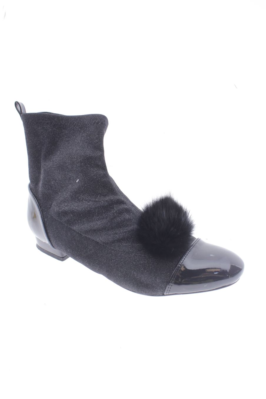 Botines de Oca Loca de la talla 40, de color negro de
