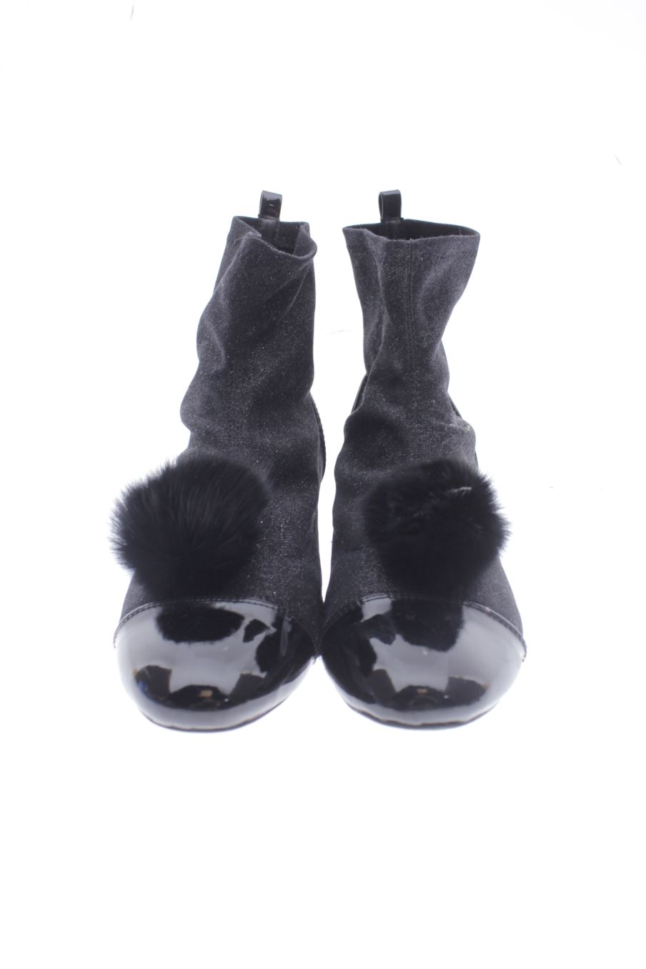 Botines de Oca Loca de la talla 40, de color negro de