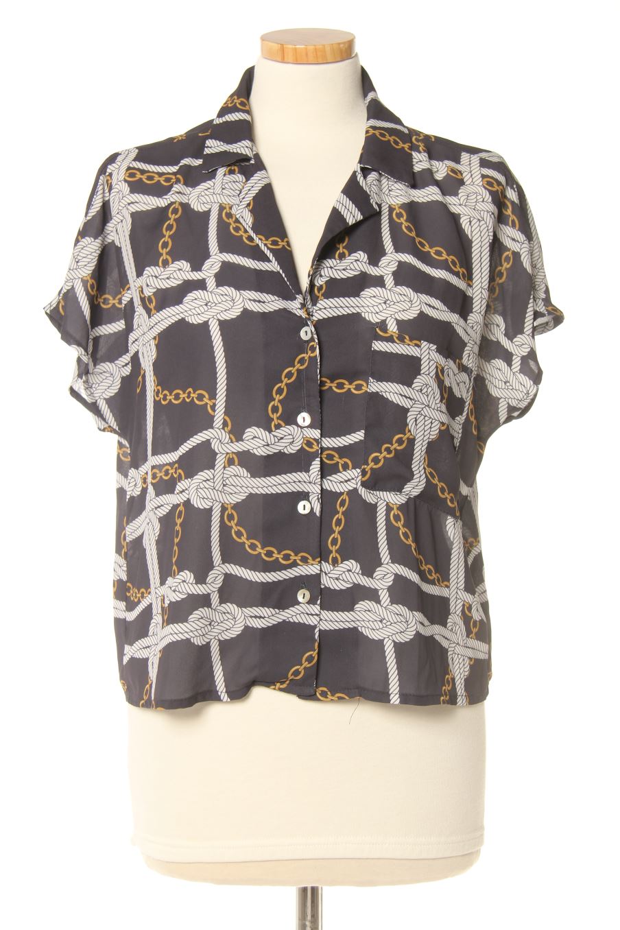 Chemise LINÚ de la taille S, de couleur imprimés