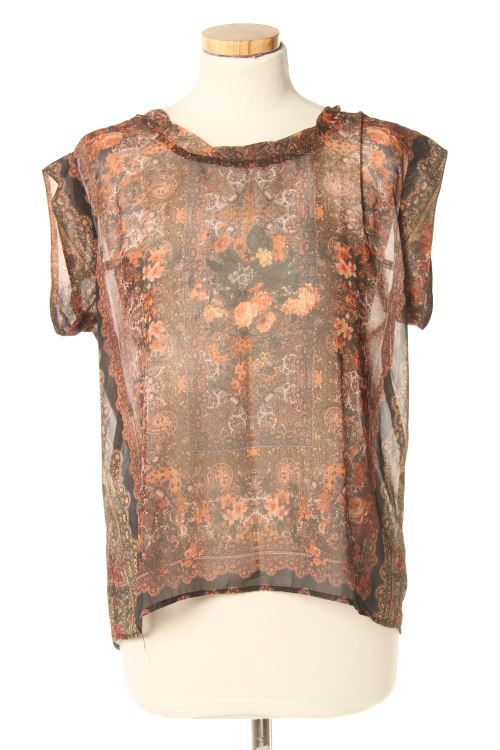 Blouse à manches courtes