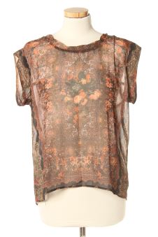 Blouse à manches courtes S Mng