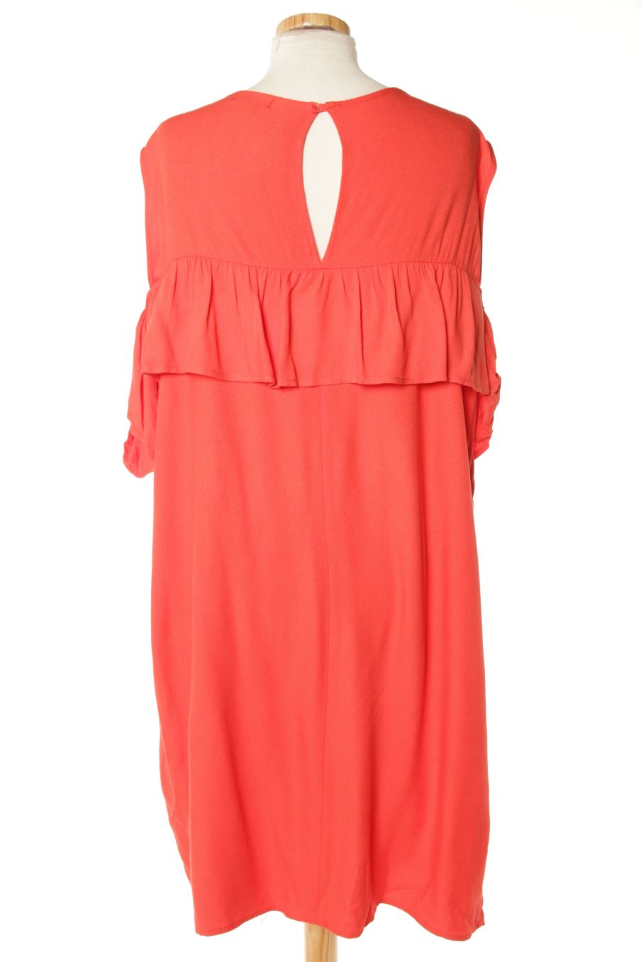 Robe casual OCTOBER de la taille L, de couleur rouge