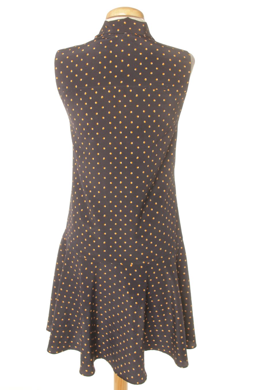 Robe casual Mango de la taille XS, de couleur bleu marine