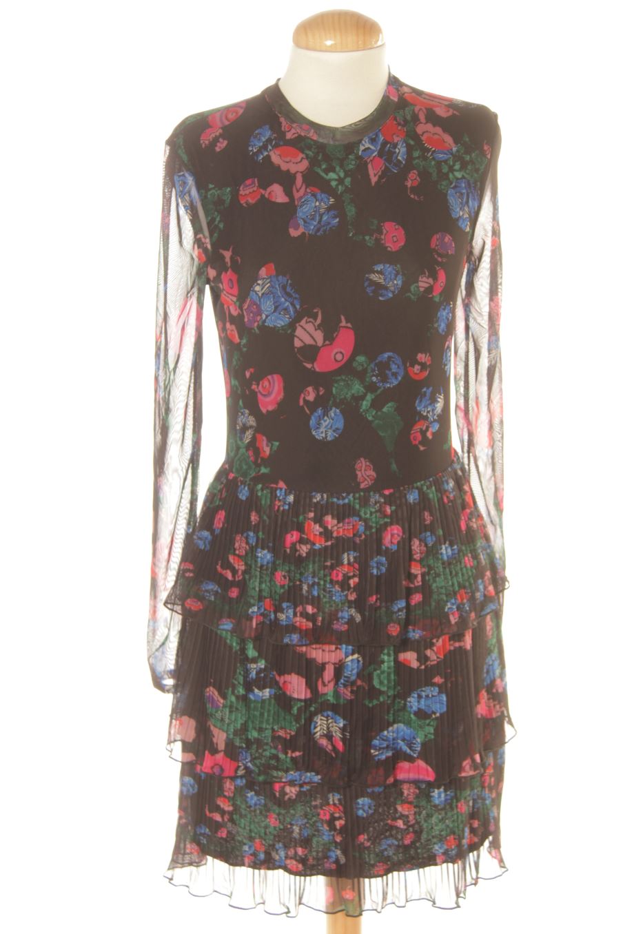 Robe Desigual Taille M Occasion - Multicolore, Motif Floral, Style Moulant