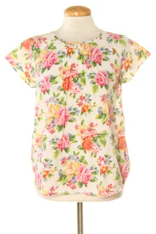 Blouse à manches courtes XS Benetton, photo 1 sur 2