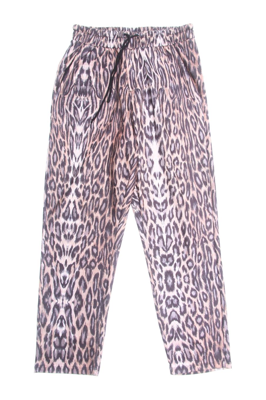 Pantalón Casual de Zara de la talla S, de color animal print