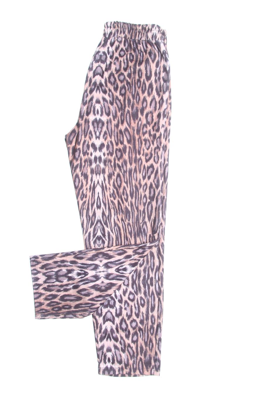 Pantalón Casual de Zara de la talla S, de color animal print